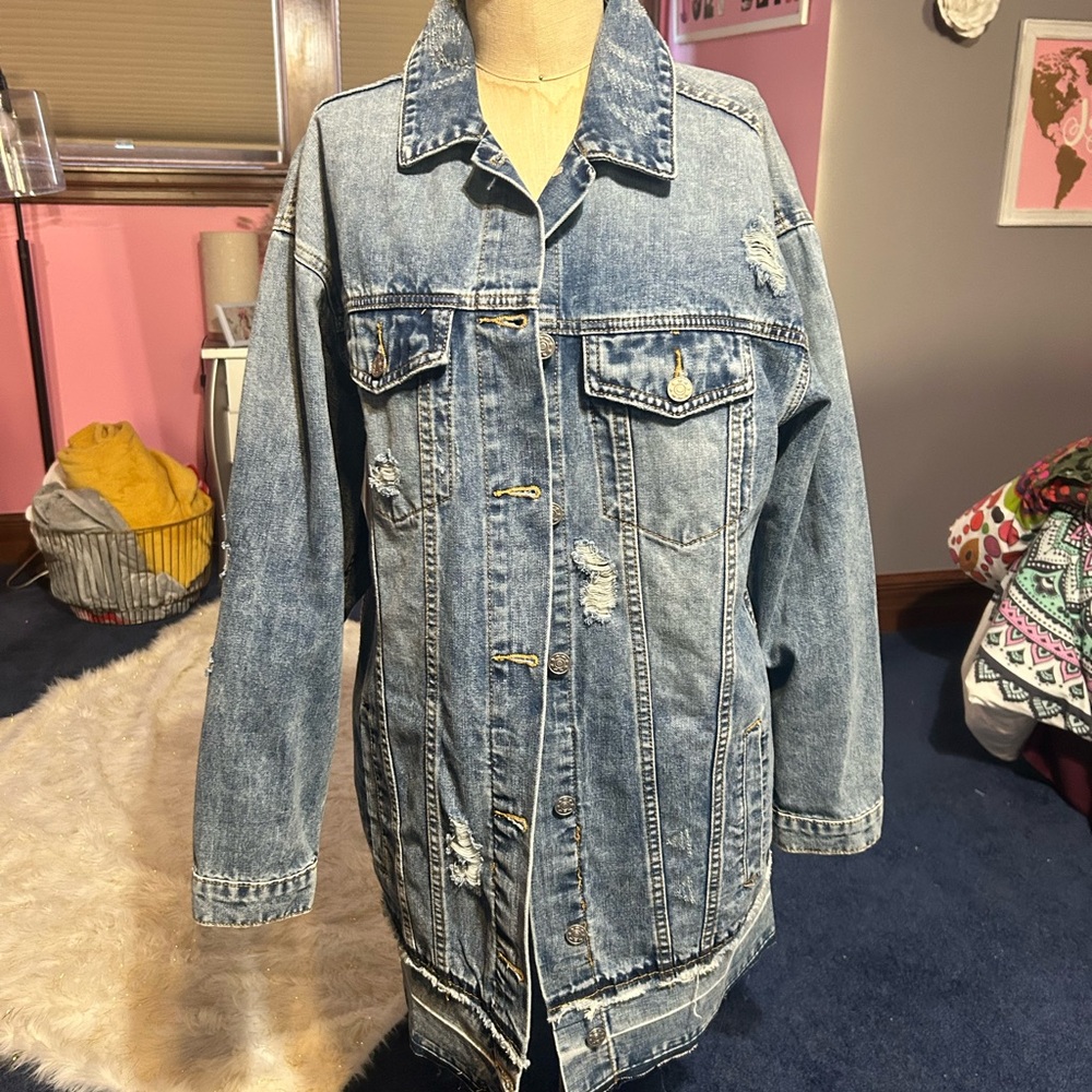 Mustard Seed Blue Denim Jacket